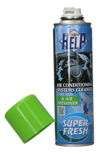 Imagen 2 de 3 de Elimina Olores De Aire Acondicionado 150 Ml Super Help