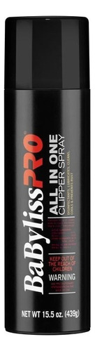 All In One Clipper & Trimmer Spray Color Negro Mate