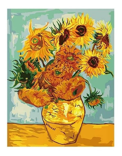 Pintura Al Óleo Girasol Van Gogh