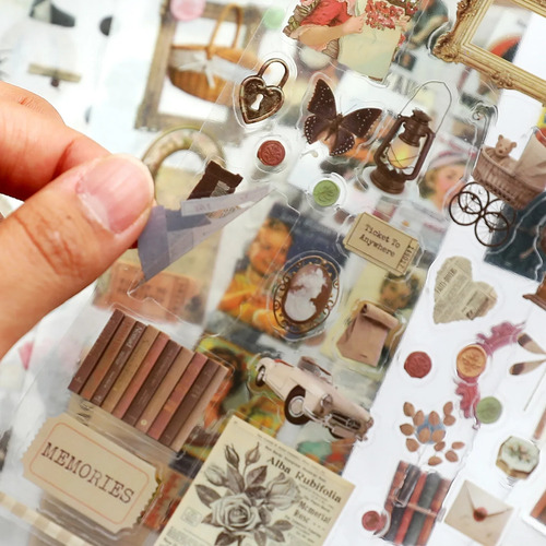Cute Daily Life - Limited Memory Series Sticker Book Pvc