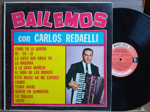 Bailemos Con Carlos Redaelli - Lp 1967 - Cuarteto Acordeon