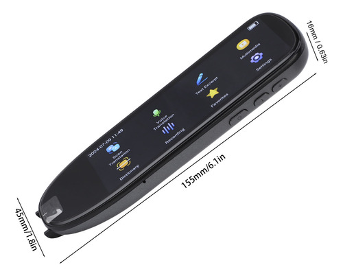 Tradutor De Leitor De Caneta Digital Multilíngue Em Tempo Re