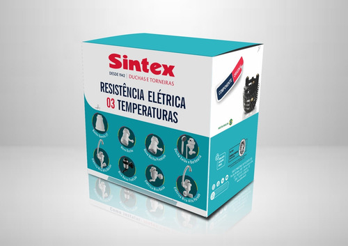 Resistência P/duchas E Torneiras Sintex 3t 4400w 220v
