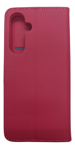 Funda Ejecutiva Agenda Tipo Libro Para Samsung A16 A165 Fucsia Flip Cover