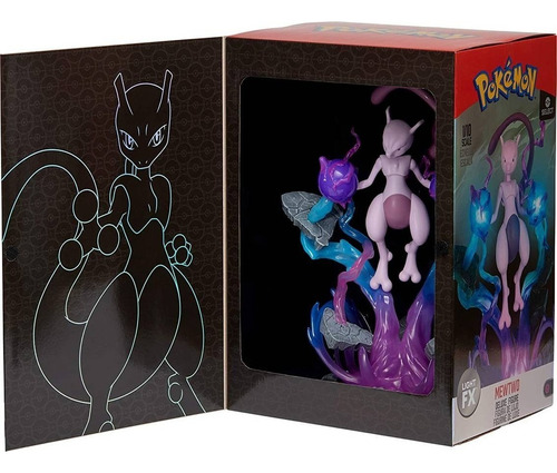 Muñeco Mewtwo Pokemon Set Deluxe Luces Fx 34cm Original