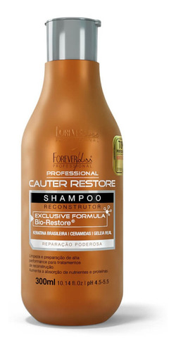 Kit Shampoo E Condicionador Forever Liss Cauter Restore