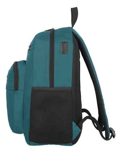 Mochila Samsonite Hammer Porta Notebook Color Verde Diseño De La Tela Lisa