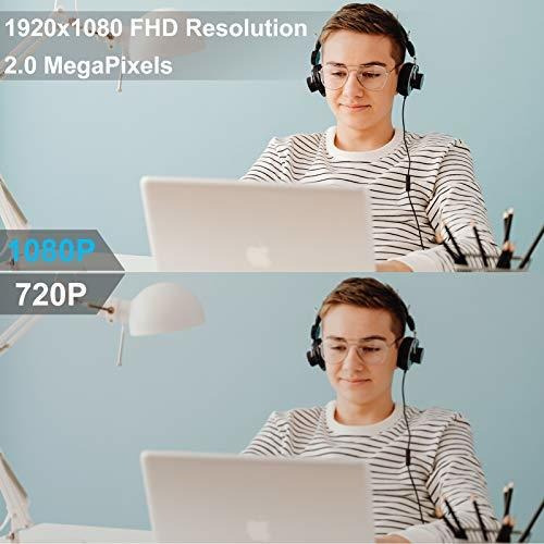 Camara Usb Hd 1080p Transmision Boton Silencio Microfono