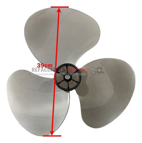 ... . Aspa Man Ventilador 16 Pulgadas Moderna Generica