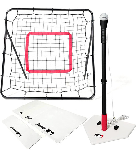 Franklin Sports Mlb Teeball-starter Set Bases Con Red