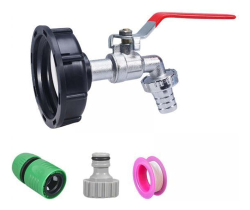 2 Adaptador De Tanque De Mano Ibc, Grifo De Válvula De De