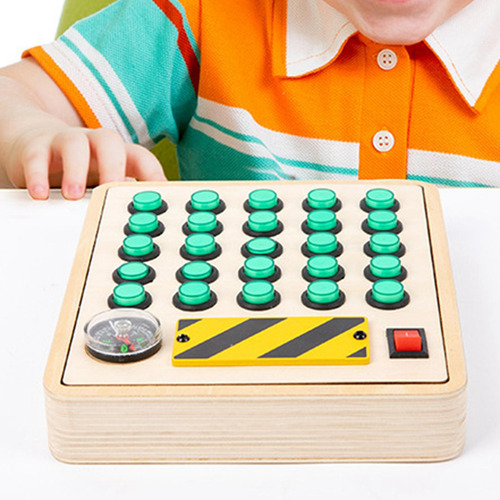 Botón De Interruptor Led Educativo Para Guardería,