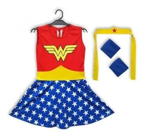 Disfraz Mujer Maravilla Wonder Woman 1668-3 T3 My Toys