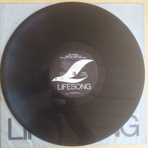 Lp Time In A Bottle - Jim Croce's Greatest Love Song (imp) (Usado)