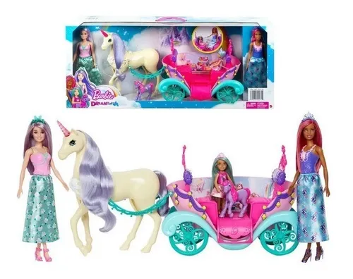 Carruaje sales barbie dreamtopia