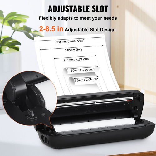 Impresora Portátil Sin Tinta C/bluetooth Para Papel Térmico.