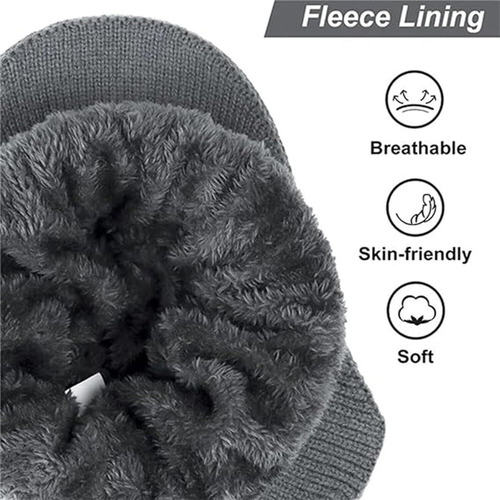 Gorro De Punto Con Banda Elástica For Proteger Los Oídos,