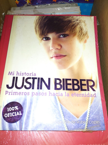 Libro Justin Bieber Mi Historia Pop