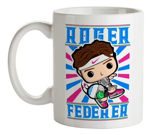 Mug Roger Federer Tipo Pop