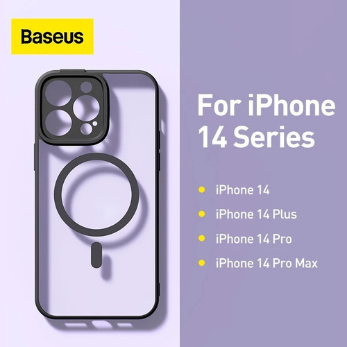 Imagen 1 de 6 de Estuche - Forro Baseus Magsafe Apple iPhone 14 Pro Max