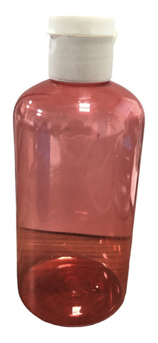 Botella Rojo De 250ml Con Tapa Flip Top (pack X 100)