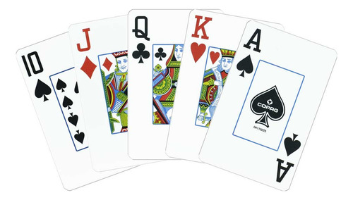 Juego De Cartas Póker Copag 10-b7403j Idioma Inglés