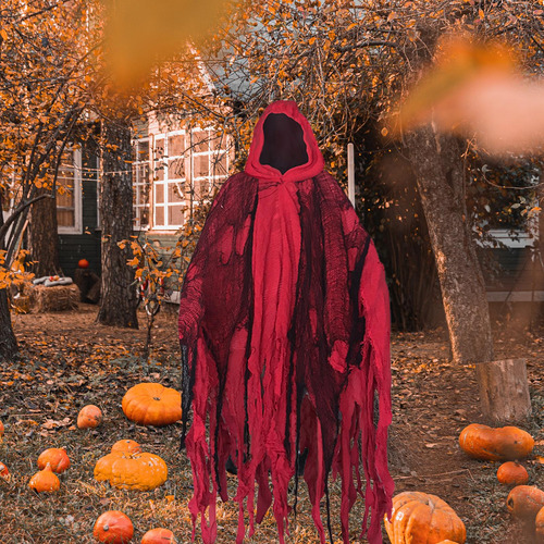 2 Capas Con Capucha De Halloween Disfraz De Fantasma Con