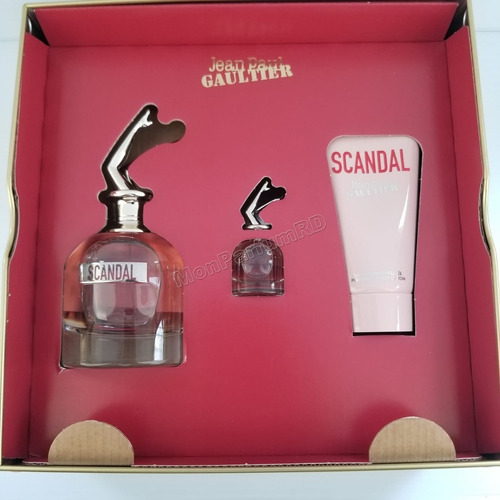 Perfume Scandal By Jean Paul Gaultier. Estuche 3 Piezas