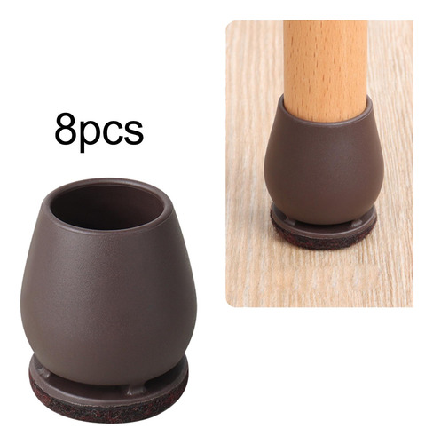 8 Uds. Gorros Para Patas De Sillas, Redondo De 20 A 28 Mm