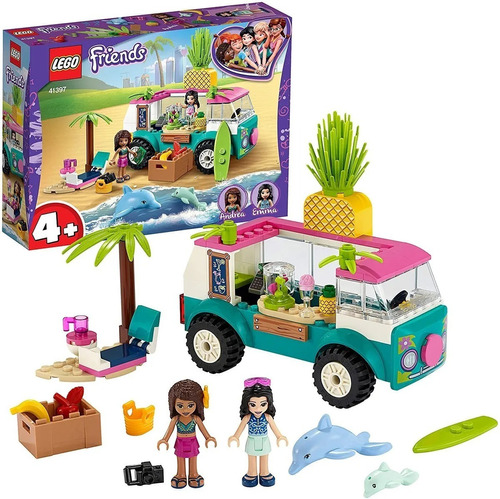 Lego Friends Bar De Zumos Móvil 103 Piezas Modelo 41397