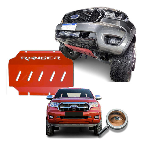 Ranger 2012+ Cubre Carter Raptor De Acero Tuningchrome