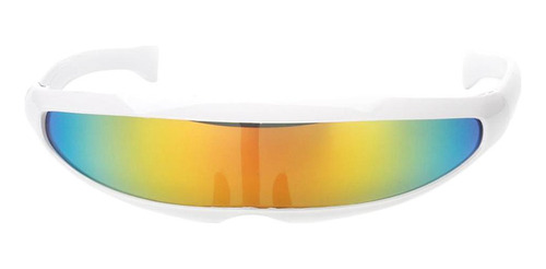 4x Gafas De Sol Futuristas Gafas Alien Monobloque Estrechas