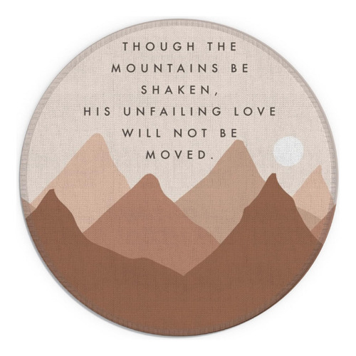Versículo De La Biblia Isaías 54:10 Unfailing Love Boho De X