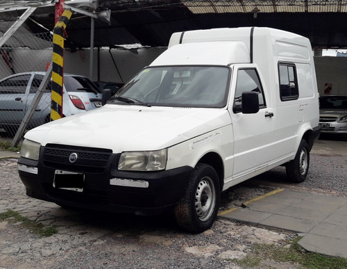 Fiat Fiorino 1.7d Furgon Vidriado Con Asientos Homologados