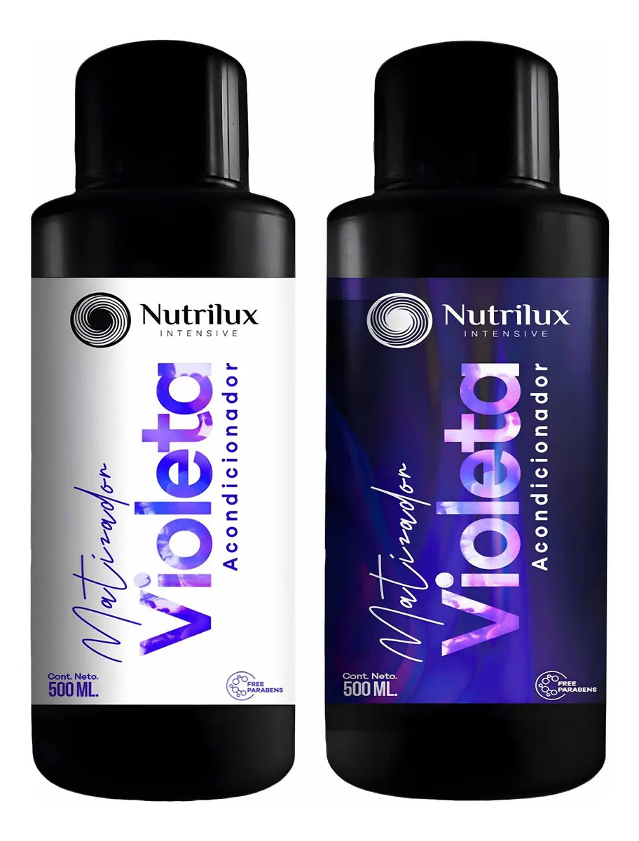 Pack Nutrilux Intensive Matizador Violeta de 1000 mL para Cabello Rubio