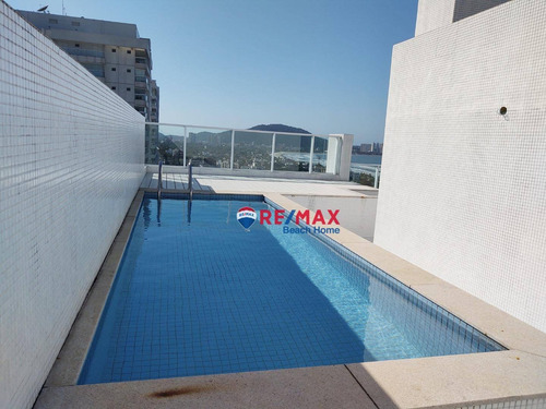 Imagem 22 de 30 de Cobertura Duplex Em Condomínio Novo, 3 Dormitórios À Venda Por R$ 1.500.000 - Praia Da Enseada - Guarujá/sp - Co0260