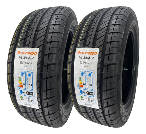 Kit 02 Pneus 235/55r18 100v Vi-386 Ecovision Tiguan + Brinde V