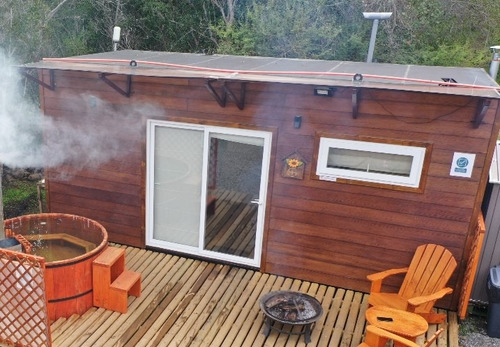 Cabaña Casa Módulo Transportable En Excelente Estado 18 M2