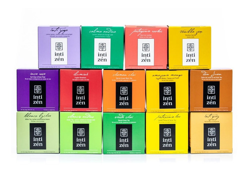 4x Te Gourmet Inti Zen O Chamana - 19 Variedades A Elección