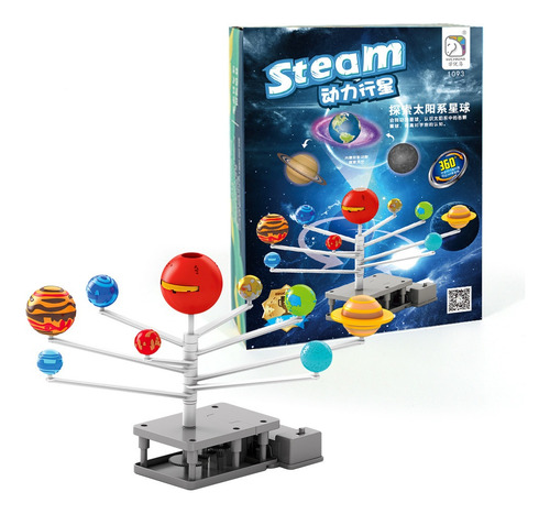 Y Kit De Modelo De Sistema Solar Proyector Planetario Diy