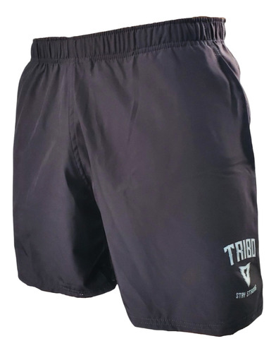 Short Tribo Microfibra Elastizada Deportivo Con Bolsillos