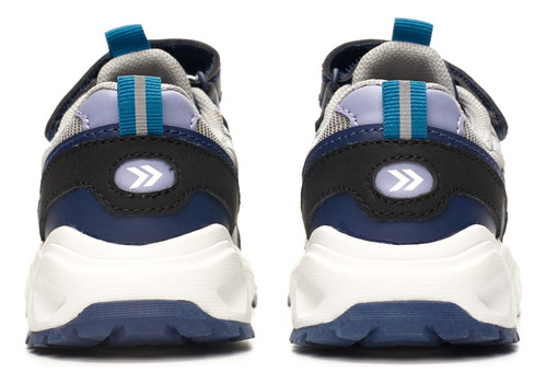 Zapatilla Deportiva Negra Bromo Niños Atomik