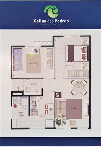 Imagem 3 de 11 de Apartamento Em Bragança Paulista