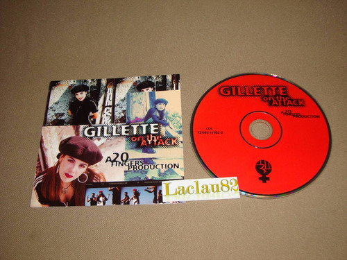 Gillette On The Attack A 20 Fingers Production 94 Bmg Cd