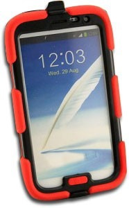 Protector Griffin Survivor Galaxy Note 2 N7100 Forro Rojo