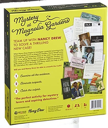 Juego De Mesa Mystery At Magnolia Gardens/misterio
