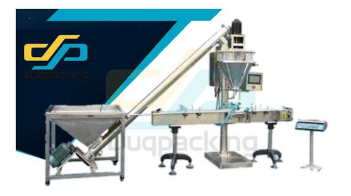 Línea Automática De Envasado De Polvos, Harinas De Tornillo