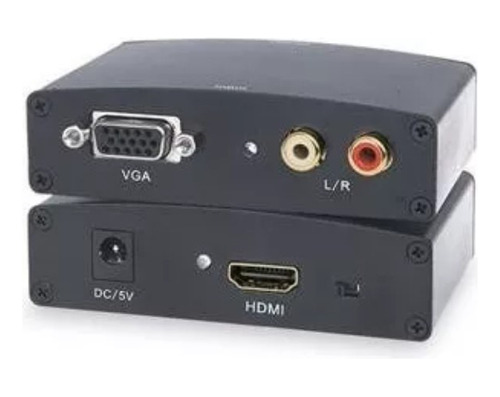 Convertidor De Vga A Hdmi + Audio Hd Proyector Televisor