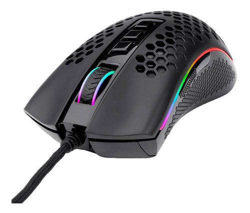 Mouse Gamer Redragon Storm Rgb 12400dpi Preto - M808-rgb