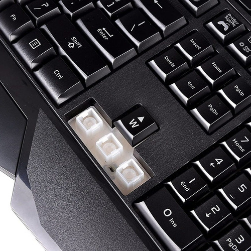 Imagen 5 de 7 de Teclado Gamer Thermaltake Tt Esports Challenger Prime Leds